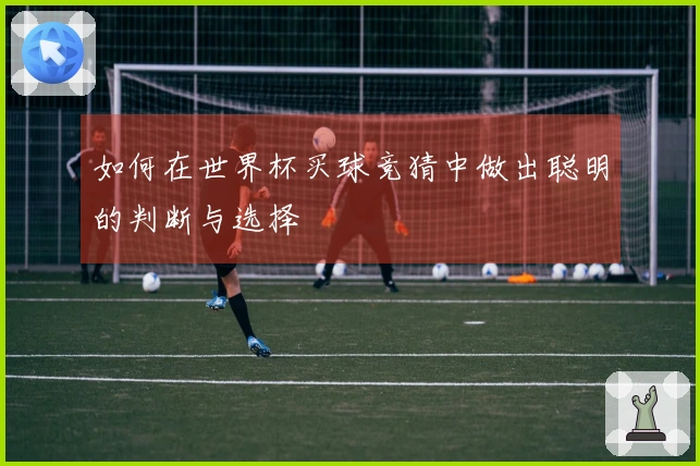如何在世界杯买球竞猜中做出聪明的判断与选择