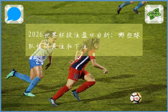 2026世界杯投注盘口分析：哪些球队值得关注和下注